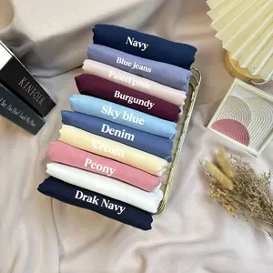 Hijab Segi empat Paris jadul varisha warna Terbaru best seller /hijab daily soft colour Terlaris Part 3