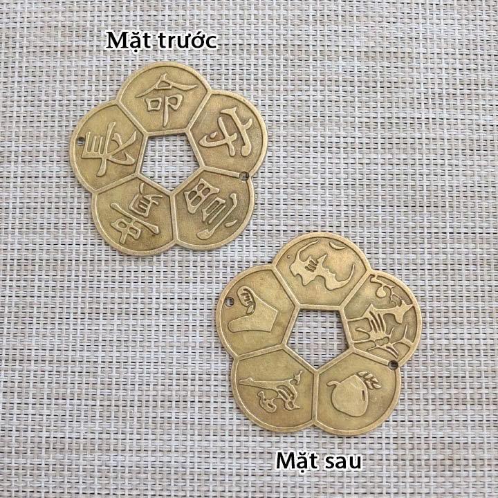 Product Introduction of Combo xu hoa mai+lá Bồ đề 12 con giáp Theo tuổi bỏ ốp lưng điện thoại bỏ ví/bóp,treo xe, trang trí…. 7