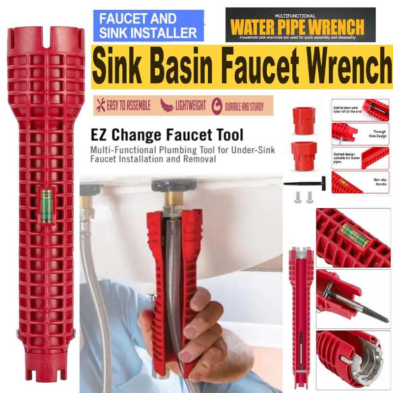 Practical Multifunctional Install Tool Spanner Bathroom Faucets ...