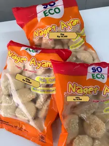 So Eco Naget Ayam Chicken Nugget 500 gr - Camilan Ringan Terbuat dari Ayam Cocok untuk Kebutuhan Sehari-hari
