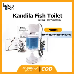 KANDILA FISH TOILET FT 800 FT 1200 FT 1500 FT 2000 Internal Filter Pompa Aquarium