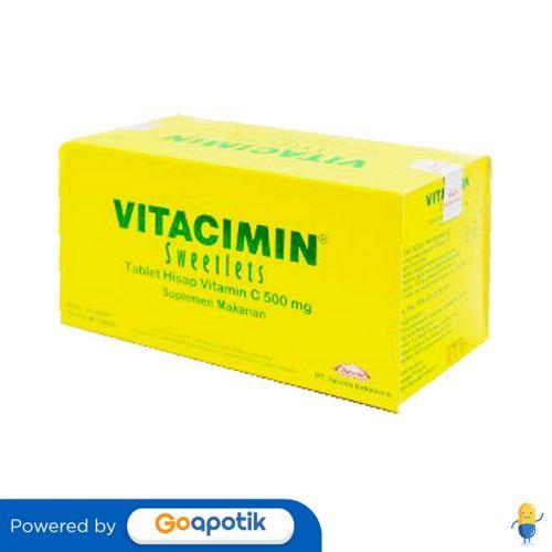 Gambar VITACIMIN 500 MG 100 TABLET dari Apotik Holong by GoApotik Kota Administrasi Jakarta Barat Tokopedia