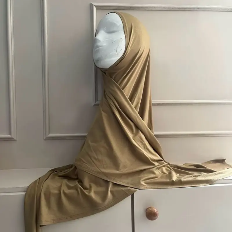 Jilbab Instan Belakang Oval Bahan Cotton Rayon Merk Jasmine / Kerudung  Muslim 6