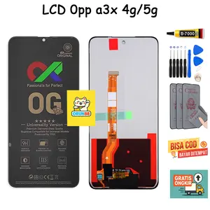 LCD OEM Opp a3X 4g / 5g + Touchscreen Layar Pengganti Berkualitas Tinggi Bisa COD Gratis Ongkir