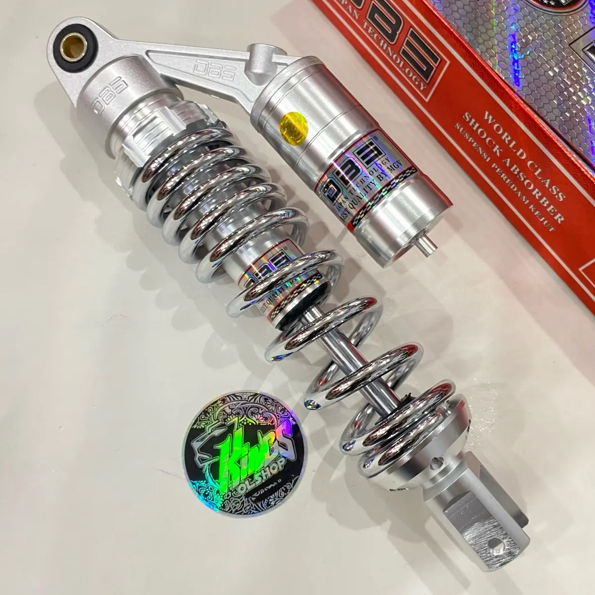 Shockbreaker Tabung Sok DBS 8897 Gazi series Beat Vario Scoopy Genio Mio Mioj Miom3 Soulgt Xeon Fino Lexi Fino Gear Vario125 Vario150/160 Filano Fazzio Stylo Shock termurah terlaris original Motor Motorcycle