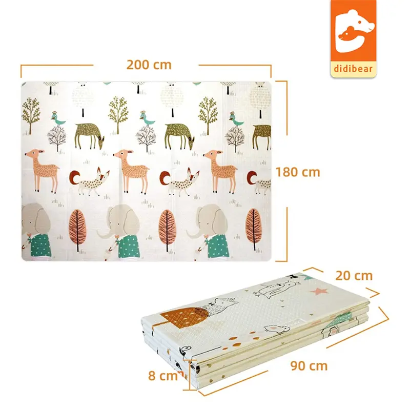SNI DIDIBEAR x Racunnuuna Playmat Anak XPE ASLI 180 x 200 2