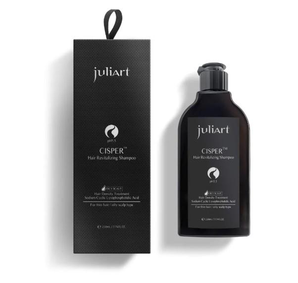 juliArt CISPER Oily Scalp Hair Revitalizing Shampoo 30ml / 220ml [Suitable for Oily Scalp with Hair Loss Concern] 1