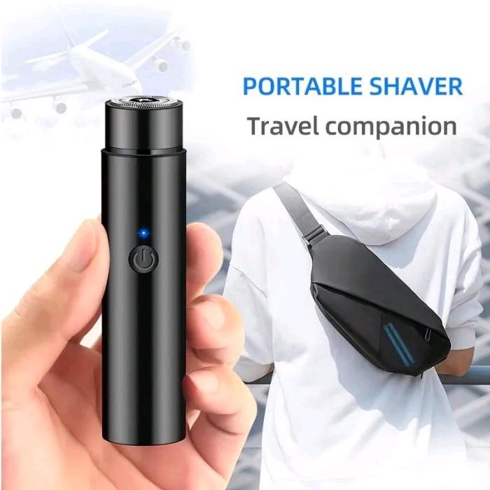 Alat Cukur Jenggot Elektrik Mini Portable - Alat Cukur Kumis / Jenggot Ketiak 2