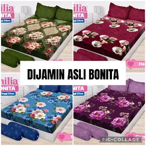 (BISA COD) SPREI BONITA EMILIA UK 180*200 CM BY BONITA DIJAMIN ASLI (BISA COD) SPREI BONITA EMILIA UK 180*200 CM BY BONITA DIJAMIN ASLI