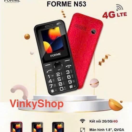 Điện Thoại FORME N53 4G VoLTE Xài ok Sim Viettel,Vina,Mobi - Mới Fullbox Bảo…