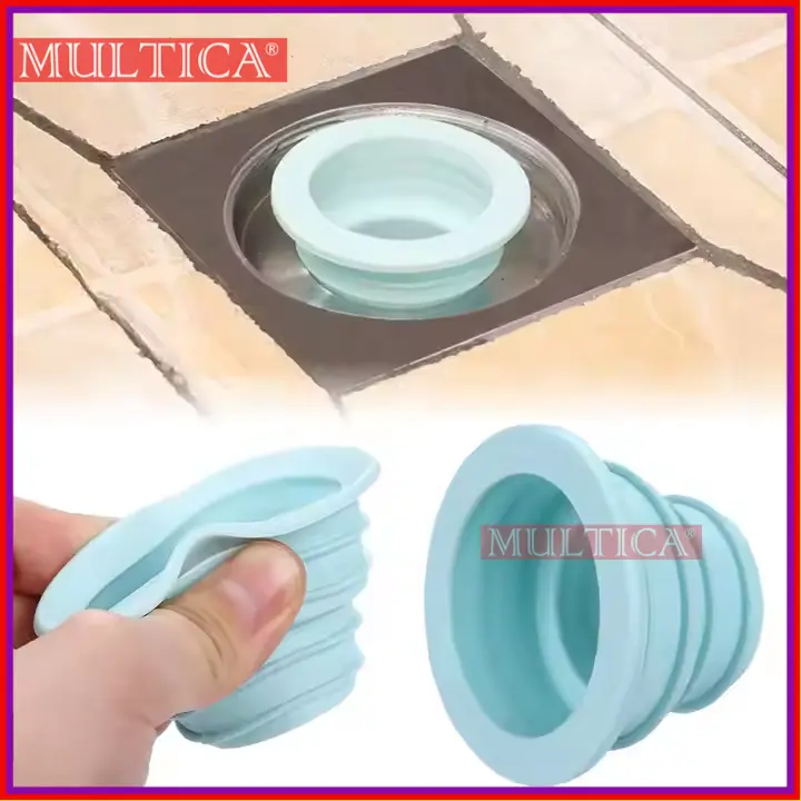 MULTICA COD Penutup Silikon Pipa Saluran Pembuangan Drain Pipe Hose Deodorant Silicone Plug Sewer Seal Ring 7