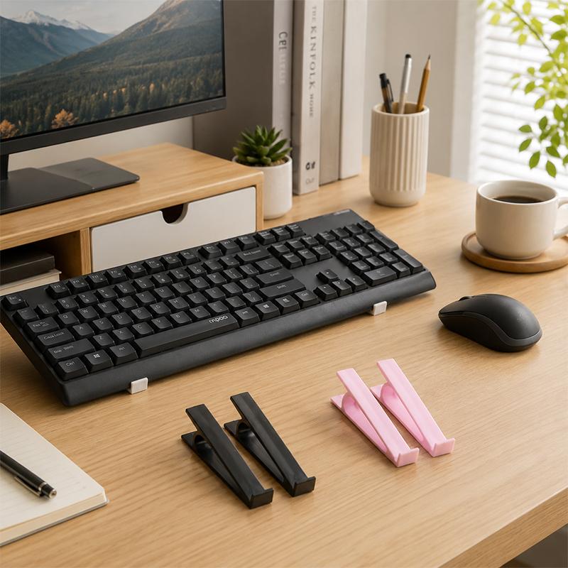 Giao nhanh | 2 gói Giá đỡ bàn phím công thái học - Hỗ trợ cổ tay bền bỉ và…