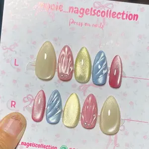 PRESS ON NAILS MIX AND MATCH WARNA PERMEN !!!