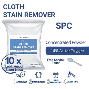 SPC Sodium Percarbonat 500g Pembersih Noda Pakaian Penghilang Jamur Cloth Stain Remover dengan Sodium Percarbonate Menghilangkan Jamur dan Noda Pakaian