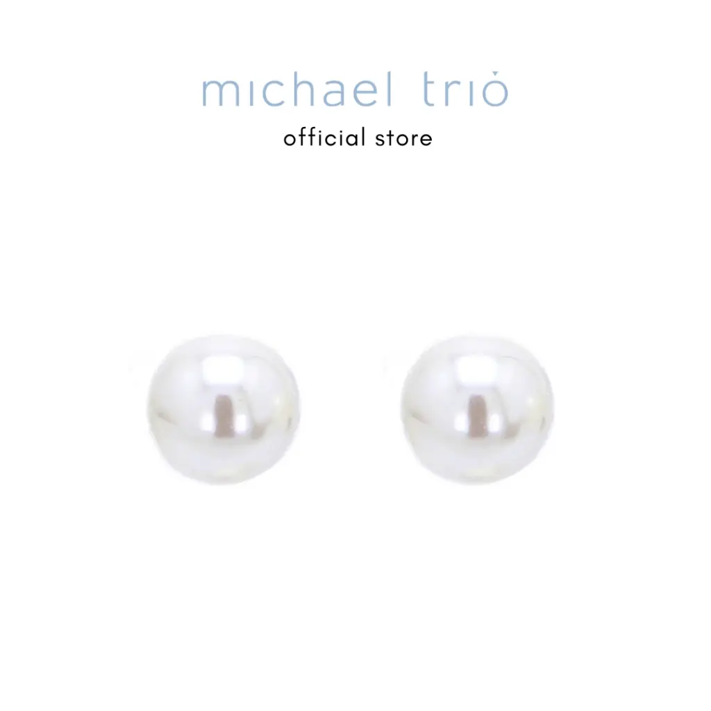Michael Trio Pure Grace Pearl Earrings