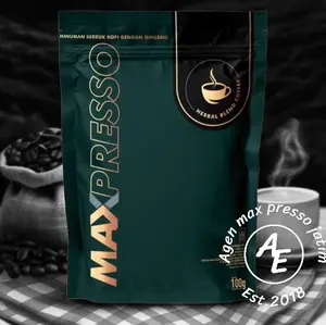 1 Box Isi 5 Saset Kualitas Robusta Coffee Susu Kopi Manis Minuman Bubuk Biji