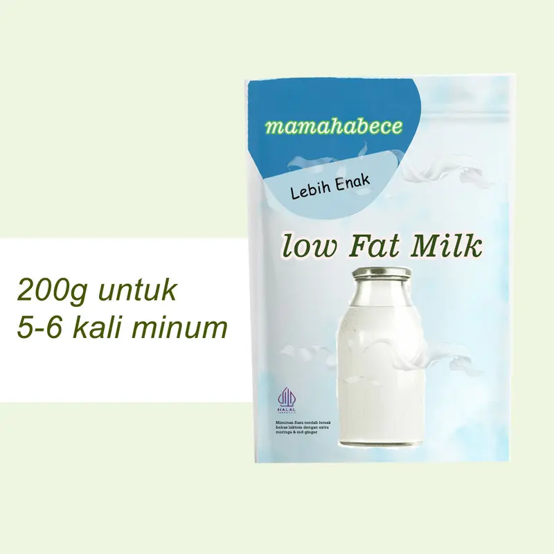 Mamahabece Low Fat Susu Rendah Lemak 1
