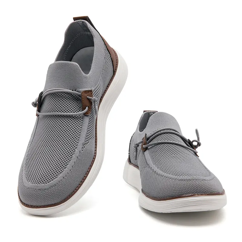 Men's Loafers Suspender Shoes Comfortable Light Walking Casual Slippers Elastic shoes Slip-on Shoes Fashion Shoes Gift for Men 6