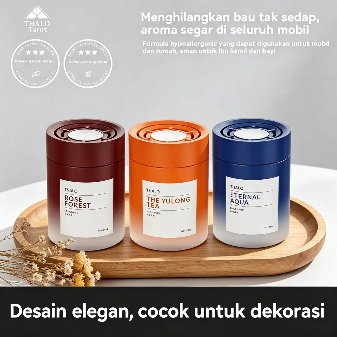 Parfum Mobil Tahan Lama 180g Bentuk Padat Aroma Alami Menenangkan Tidak Iritasi Kulit untuk Keluarga yang Sering Liburan Jalan Raya Menghilangkan Bau Hewan Makanan di Dalam Mobil Cocok untuk Semua Jenis Kendaraan Roda Empat (COD)