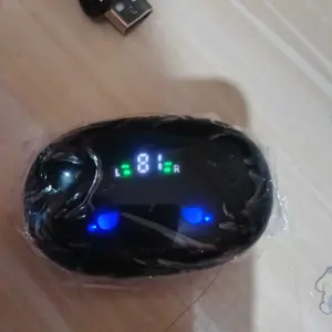 KY X55 Earphone Tidur Suara Stereo Level HiFi, Tahan Air iPX5, Mikrofon Internal, ENC Noise Reduction Layar Digital Cerdas Kontrol Sentuh untuk iPhone dan Android