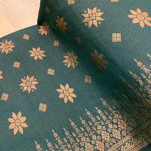 Kain Songket Temple Corper Stripes - 46.48