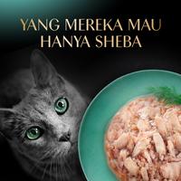 Gambar [PROMO] Sheba Pouch Value Pack Makanan Kucing Basah Premium 70 gr - Tuna dari Whiskas Indonesia Kota Tangerang 3 Tokopedia