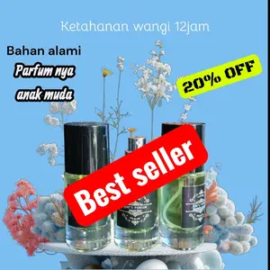 COD Parfum Premium 20ml untuk Pria dan Wanita Wangi Tahan Lama 12 Jam Parfum Alami Best Seller Bahan Alami Wangi Tahan Lama 12 Jam