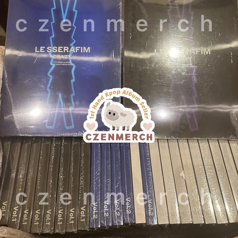 LE SSERAFIM - 4th Mini Album [CRAZY] (Random Ver.) SEALED | MURAH UNDERPRICE 0