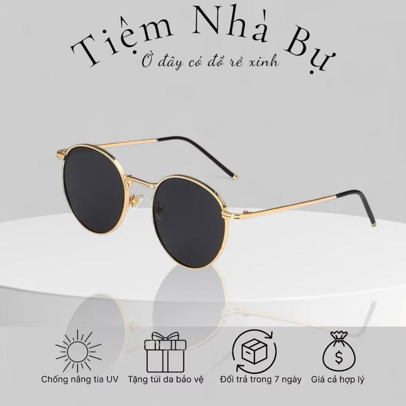  Mắt kính Tiệm Nhà Bự Mắt kính dáng tròn MS 1120 Kính Mắt Women Chất Liệu Hợp Kim Gọng Kính Kiểu Dáng Đa Dạng Phù Hợp Cho Phần Lớn Gương Mặt Sang Trọng & Thời Trang 