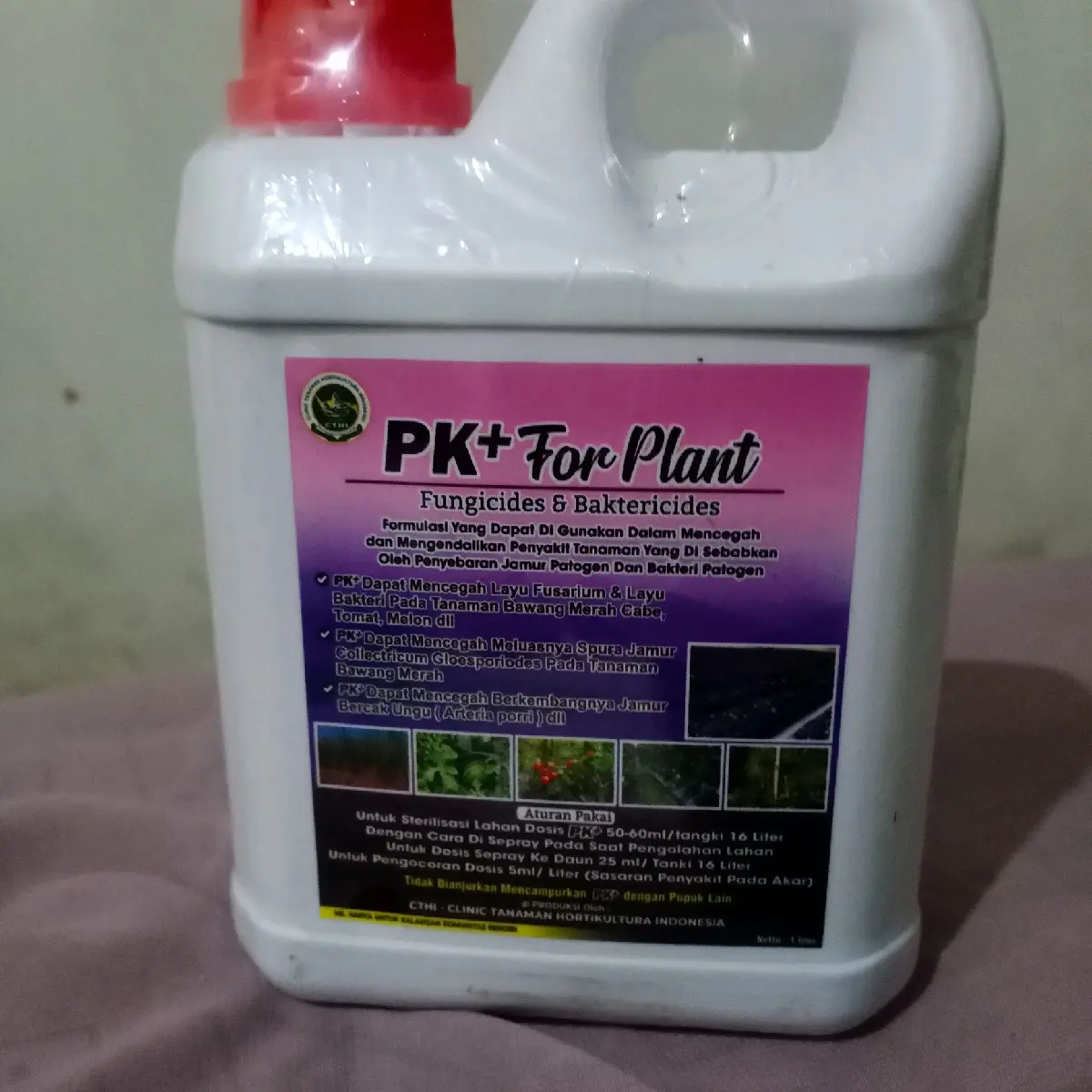 PK PLUS cairan pupuk organik pertanian Jamur