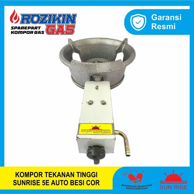 Kompor Tekanan Tinggi Sunrise 5E @uto Besi cor 1