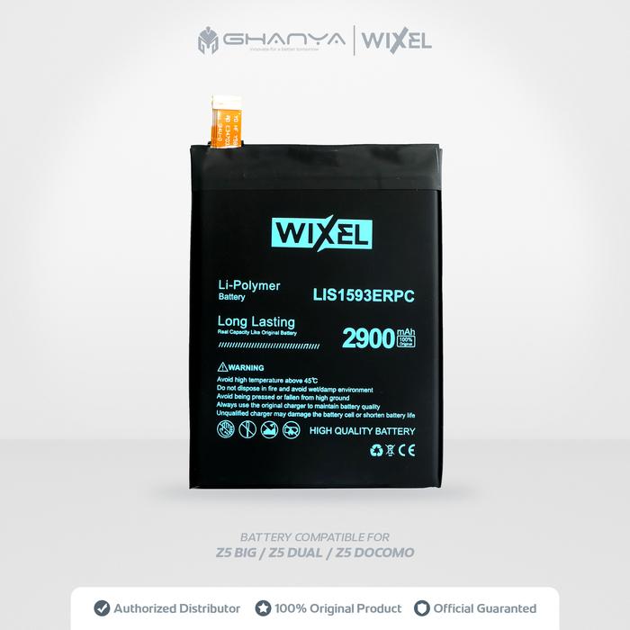 Gambar WIXEL Baterai So.ny Xperia Z5 Dual Z5 Big Z5 Doco.mo E6603 E6653 E6633 E6683 LIS1593ERPC AU SOV32 SO-01H SO01H Real Capacity Battery Batre Batrai HP Handphone Ori Original dari ghanya Kab. Tangerang Tokopedia