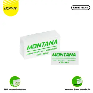 Montana Eraser / Penghapus Montana MW-40 RETAIL 1 PCS