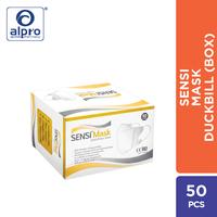 Gambar Sensi Masker Duckbill 50 Pieces dari Apotek Alpro Kelapa Gading Boulevard Kota Administrasi Jakarta Utara 1 Tokopedia