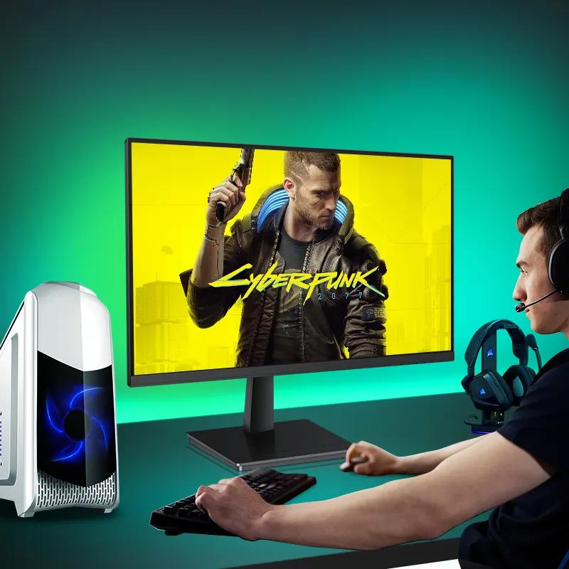 Monitor, 280Hz, 24-inci, Bezeless Ultra Nipis, Tanpa Bezel, Komputer ...