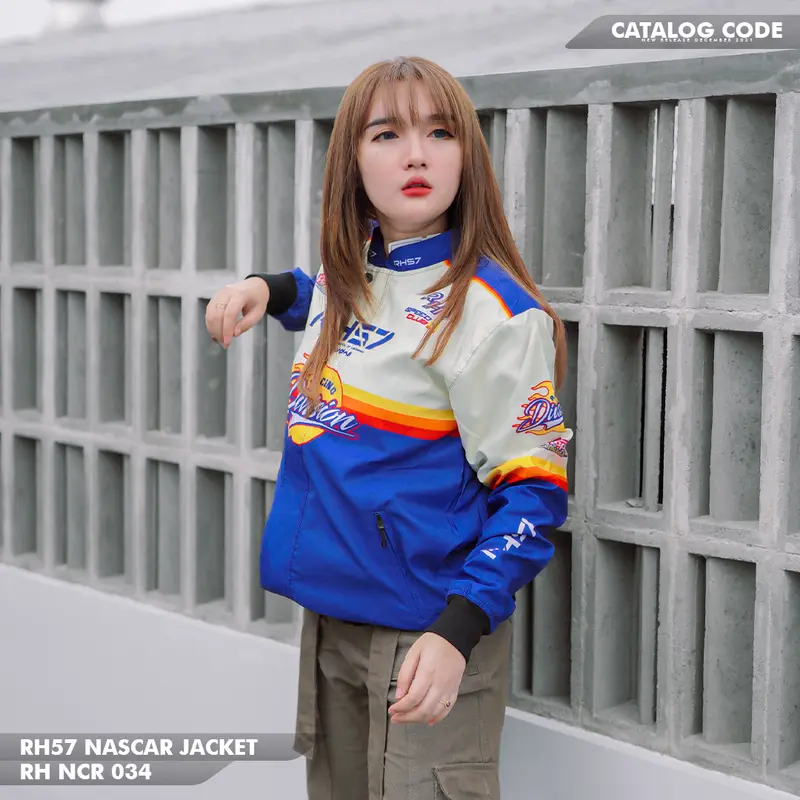 RH57 JACKET NASCAR NCR 034 | PARASUT GN Jaket Pria Wanita Original RH57 0