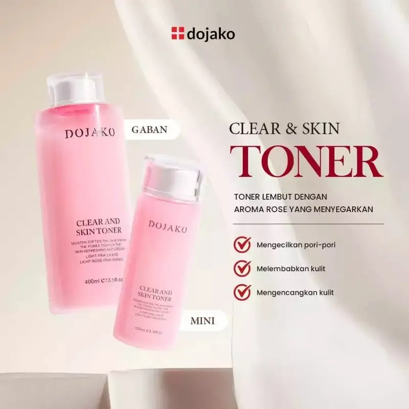 DOJAKO CLEAR AND SKIN TONER 0