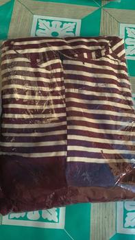 Product Review of Kaftan Miska by Daster Qu - Gamis Kaftan Lebaran Motif Batik Salur Encim Home Dress Kaftan Rayon from S**0 1
