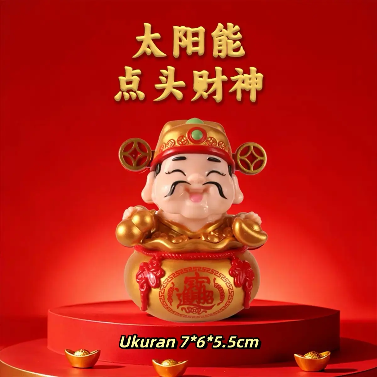 PM019-09 Tas Fu Kuning 7cm