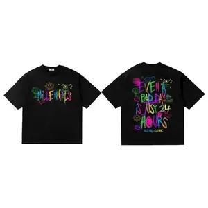 T-shirt， loose and versatile round neck versatile half sleeve