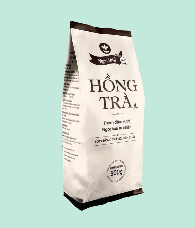 [Chính Hãng] Hồng Trà Dạng Lá Ngọc Quý Gói 500g - Cốt Trà Đen Nguyên Bản, Hoàn Hảo Cho Hồng Trà Sữa Và Trà Trái Cây