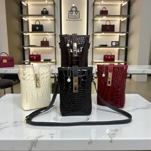 Tas Hp Wanita Hiyara Terbaru 1 Ruang Furing Satin Tas Lebaran Glossy ptmj