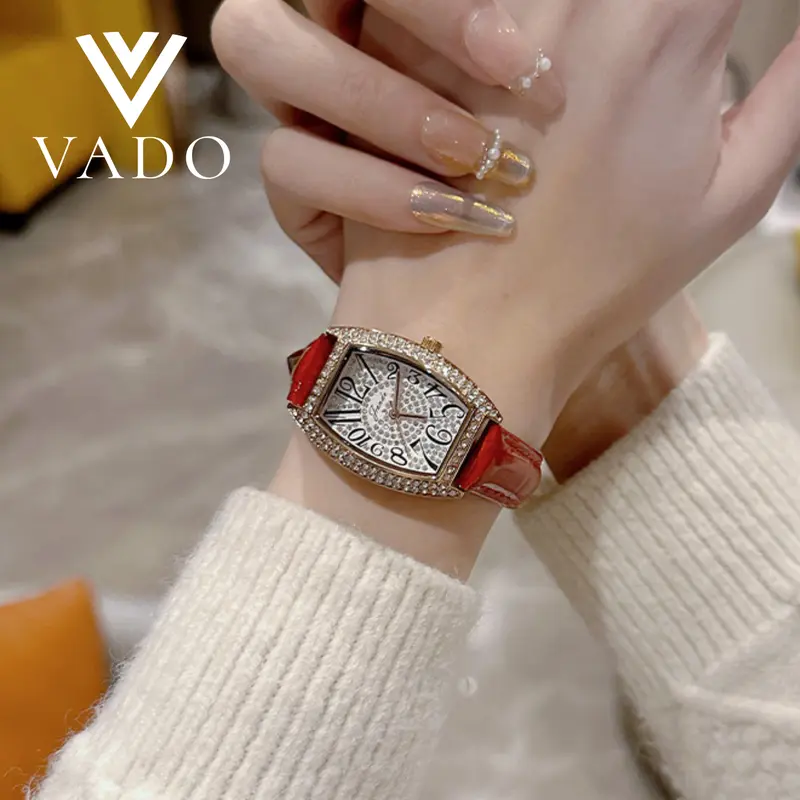 [LIVE] Đồng hồ nữ sang chảnh mặt thoi, đính đá sang trọng, phong cách quý phái, hỗ trợ kháng nước - DH1 JRANDE 3
