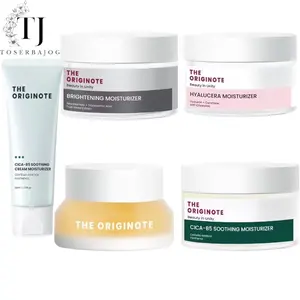 The Originote Hyalucera Moisturizer Gel 50ml Pelembab Wajah Dan The Originote Cica-B5 Soothing Cream Moisturizer 50ml || The Originote Brightening Moisturizer 50ml