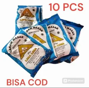 Garam 5rb Dapat 10 Pcs isi 100gram,Garam beryodium