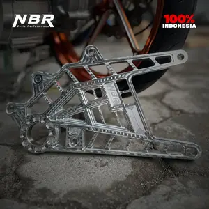 Swing Arm Aerox New Full CNC Billet Aluminium T6 NBR Matic Performance Motor Motorcycle