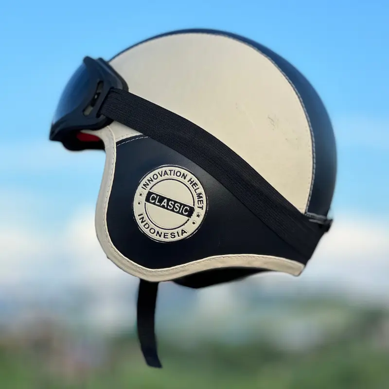 Helm PORORO ANAK Kacamata Usia 2-6 tahun SNI Motorcycle helm  pororo 8