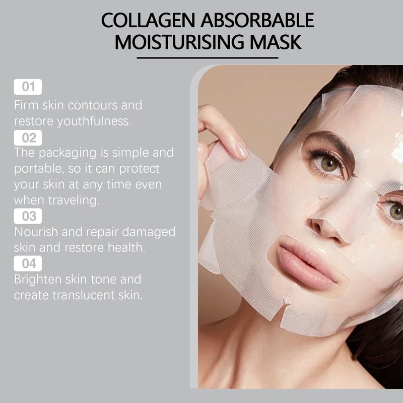 Product Introduction of Deep Collagen Power Boosting Mask | THE ORIGINAL OVERNIGHT COLLAGEN MASK Skincare Sensitive Skin Repair Comfort 13