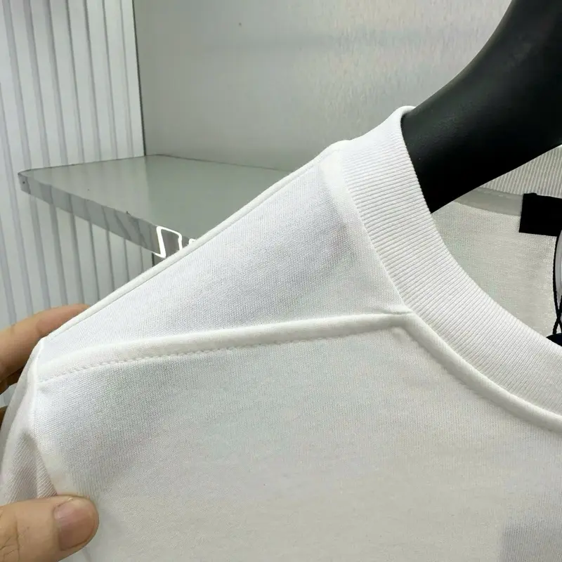 Áo phông thun trơn Eo Vì nam nữ cổ tròn vai chéo vải cao cấp thoáng mát co dãn - Menswear Unisex 4