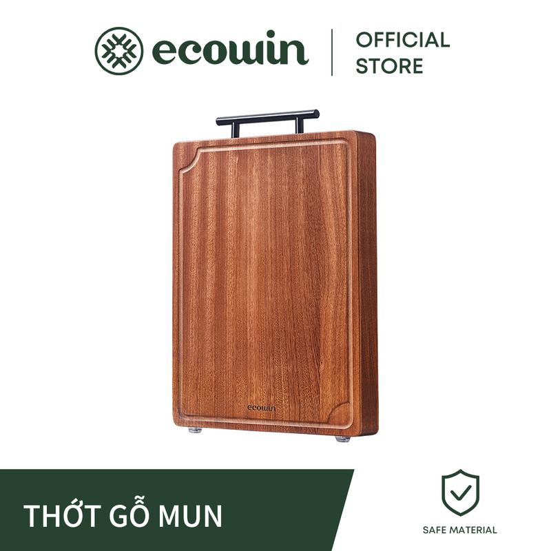 Thớt Gỗ Nguyên Khối Ecowin, Chống Vi Khuẩn Và Chống Nấm Mốc, Thích Hợp Sử Dụng Trong Gia Đình, Thớt Gỗ Nguyên Khối, Đồ Dùng Nhà Bếp